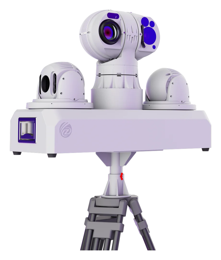 Skyner Vision multispectral optical and thermal tracking system